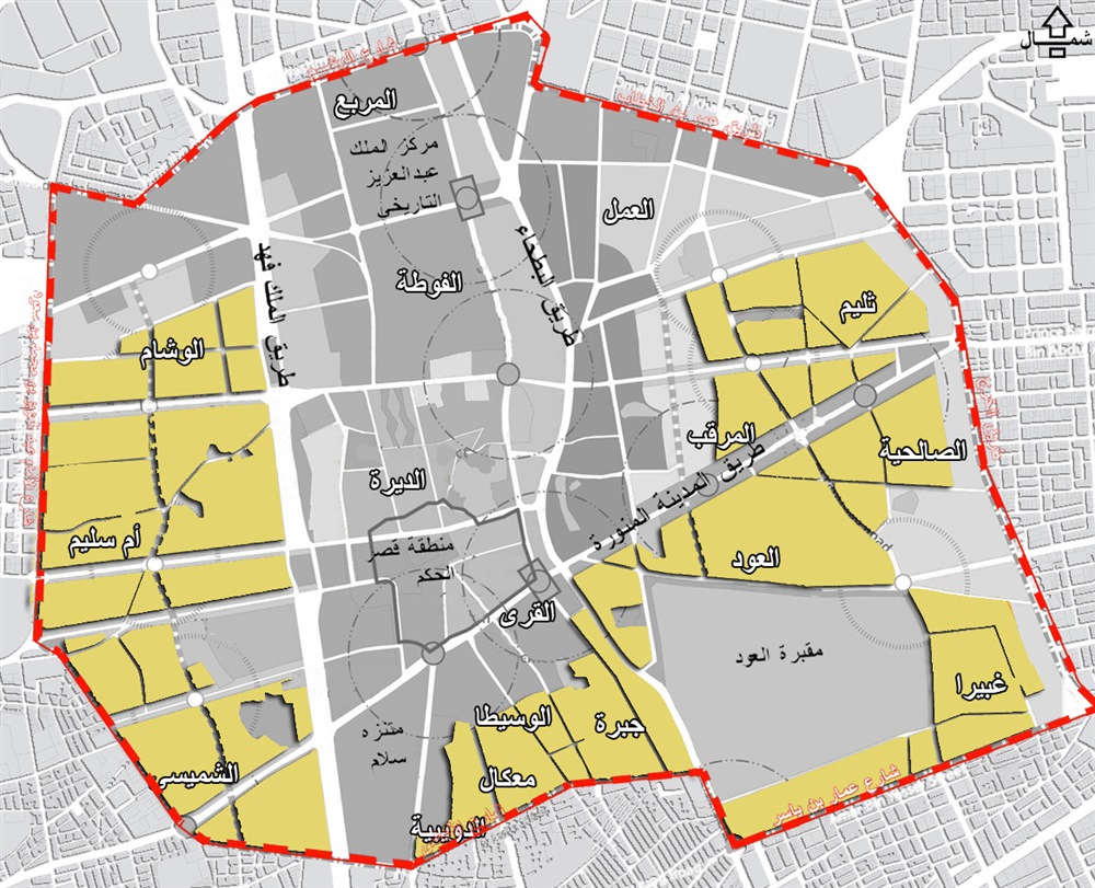 ما هي الأحياء التي ستزال في الرياض 1445 أمانة العاصمة تحدد خريطة إزالة أحياء الرياض العشوائية التي تحتاج إلى إزالة