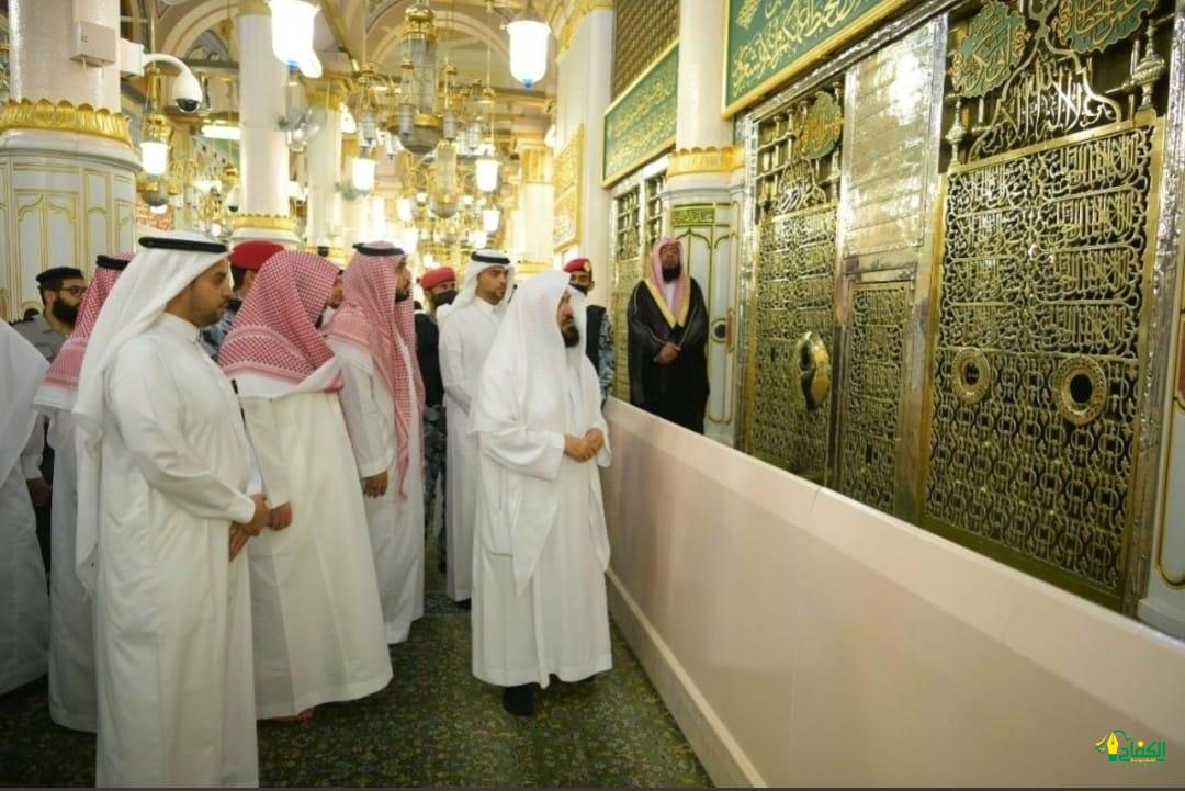 موعد تفويج حملة التصاريح لدخول الروضة الشريفة