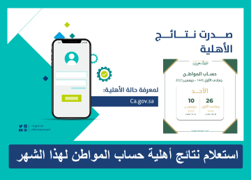 وقت نزول إيداع حساب المواطن my.gov.sa “دفعة 73” رقم استعلام مجاني موحد