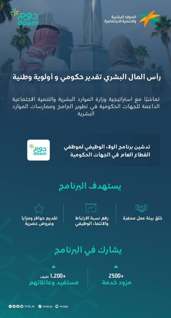 برنامج الولاء الوظيفي دوم