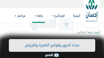 سداد الديون وفواتير الكهرباء