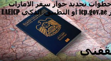 تجديد جواز سفر⁣ الامارات