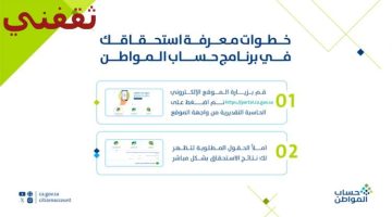 استحقاق حساب المواطن