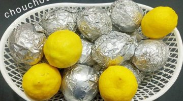 طريقة تخزين الليمون في البيت