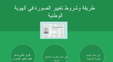 طريقة تغيير صورة الهوية الوطنية السعودية والشروط المطلوبة