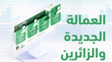 الاستعلام عن العمالة الجديدة والزائرين