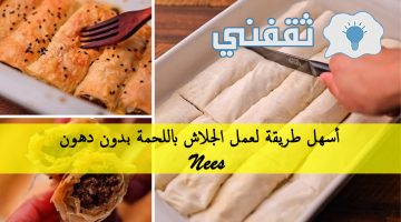 الجلاش باللحمة بدون دهون