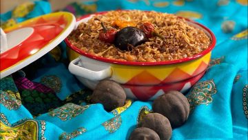 طريقة طبخ الرز الحساوي باللحم طريقة سهلة أفضل من المطاعم في البيت