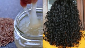طريقة عمل كريم جل بذور الكتان أقوى كرياتين طبيعي لفرد الشعر الخشن