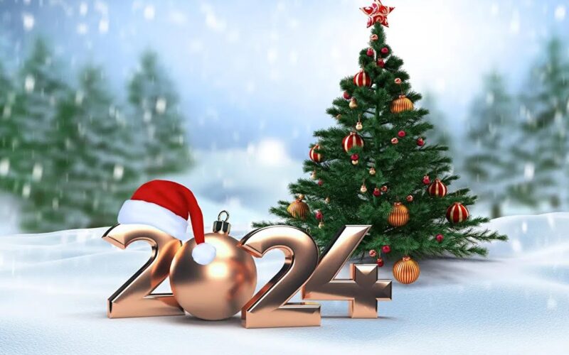 رسالة تهنئة رأس السنة الجديدة 2024 Happy New Year رسائل معايدة...