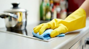 تنظيف المطبخ