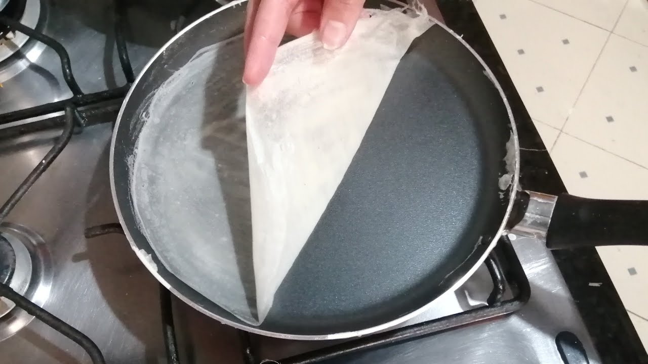 طريقة عمل ورقة البسطيلة في المقلاة