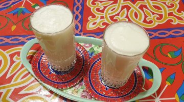 تحضير مشروب السوبيا بجوز الهند